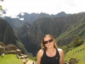 Adina squeezes in a quick visit to Peru before she leaves for Malawi